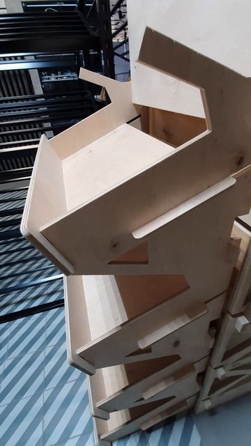 МКФ0600 Мебель конструктор из фанеры напольный стеллаж смотреть онлайн