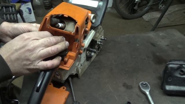 Бензопила Stihl ms 250 зникла компресія без масла чи перег? смотреть онлайн