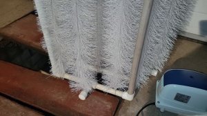 Ершовая загрузка из полипропилена с аэратором, для септика из ж.б колец.