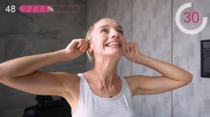 Как убрать второй подбородок за 8 минут? Упражнения фейсфитнес + самомассаж