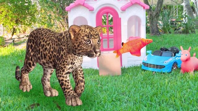 Считаем деток в кроватке! Десять малышей вместе смотреть онлайн