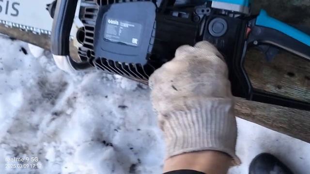 Купил бензопилу Oasis GS-18