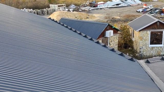 Снегозадержатели Grand Line 25x45x3м Цвет-RAL 7016