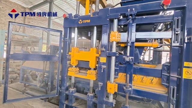 Китайская машина для производства блоков TPM8000E (эконом