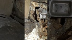 зачистка крепления балки 2109...2115 под быструю сварку