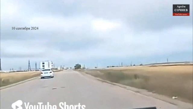 Самолёт приземлился прямо на дорогу в Степногорске 10