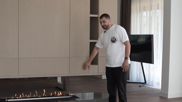 Установка и запуск автоматического биокамина