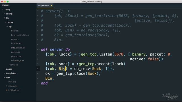 21 Web Server Sockets смотреть онлайн