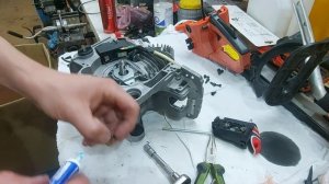 HUSQVARNA 5200 капитальный ремонт бензопилы