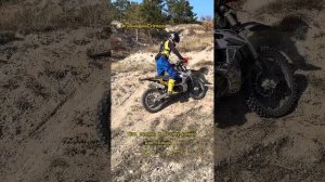 Как в Эндуро ездить траверсы без полки…