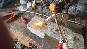 Бензиновая (ювелирная) горелка для пайки цветных мета?