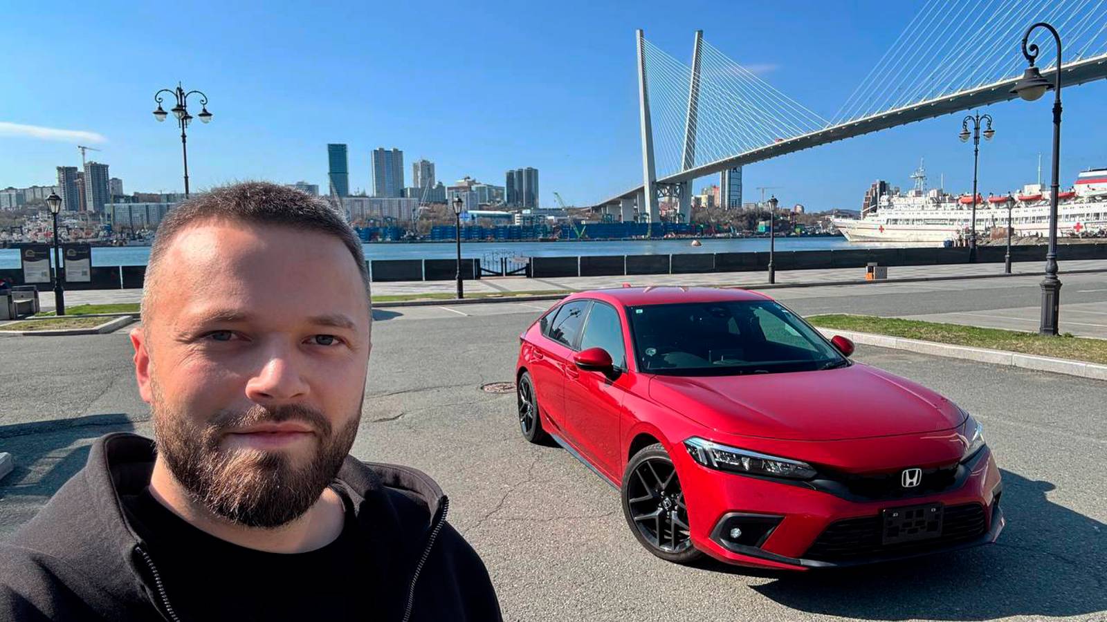 Я купил себе HONDA CIVIC 11. Перегон из Владивостока. смотреть онлайн