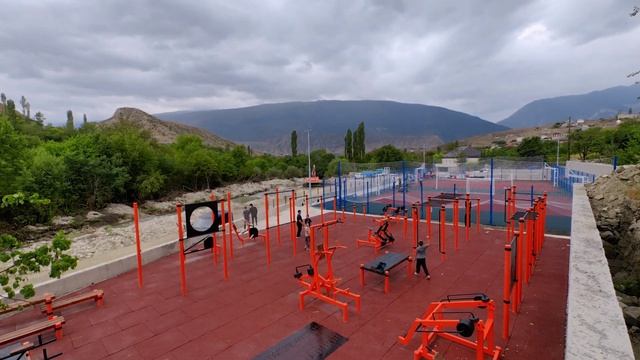 Резиновое покрытие футбольного поля в С. Миарсо - 07.09.2023 г