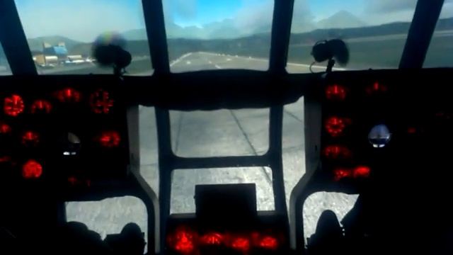 Ми-17 висение.Комплексный тренажер.Hovering at Mi-17.Integrated simulat смотреть онлайн