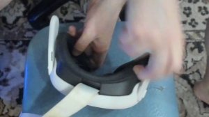 Снятие ремешка с Meta Quest 3 / Как снять стандартные резинк