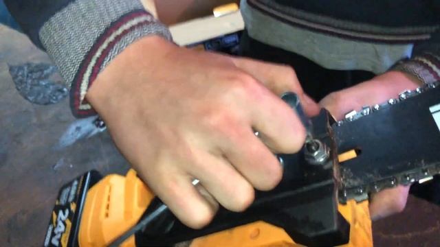 Обзор Цепной аккумуляторной пилы HORDER, 12 дюймов смотреть онлайн