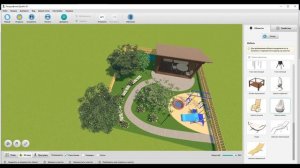 Создаем 3D модель дачного участка в программе Ланшафтн