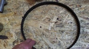 Состояние ремня ГРМ на Прадо 150 3.0D после - 150 тыс. пробег