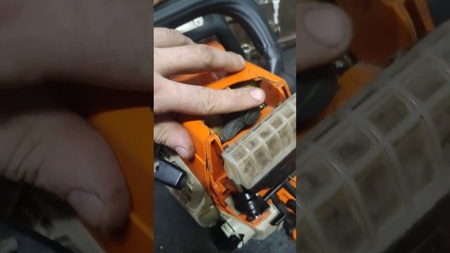 Пила заглохла после ремонта #ремонт #5200 #brait #штиль #бен? смотреть онлайн