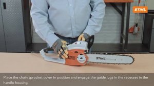 Инструкция по сборке MSE 170 C B и MS 210C B STIHL