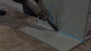 Сварка пластика нагретым газом (сварка феном) | Plastic weldi