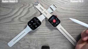 Дерзкий новичок Redmi Watch 5 vs Huawei Watch Fit 3, есть ли шансы? #redmi