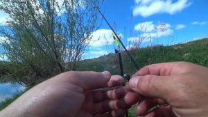 Рыбалка на спиннинг. Ловля окуня на малых реках! Сработал лайфхак👍