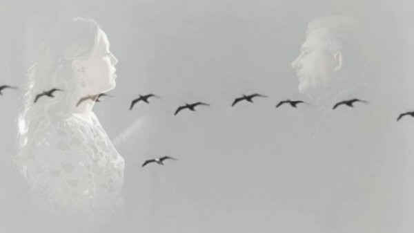 "Журавли" (муз. Я. Френкеля, сл. Р. Гамзатова), вокал Анна, Роман