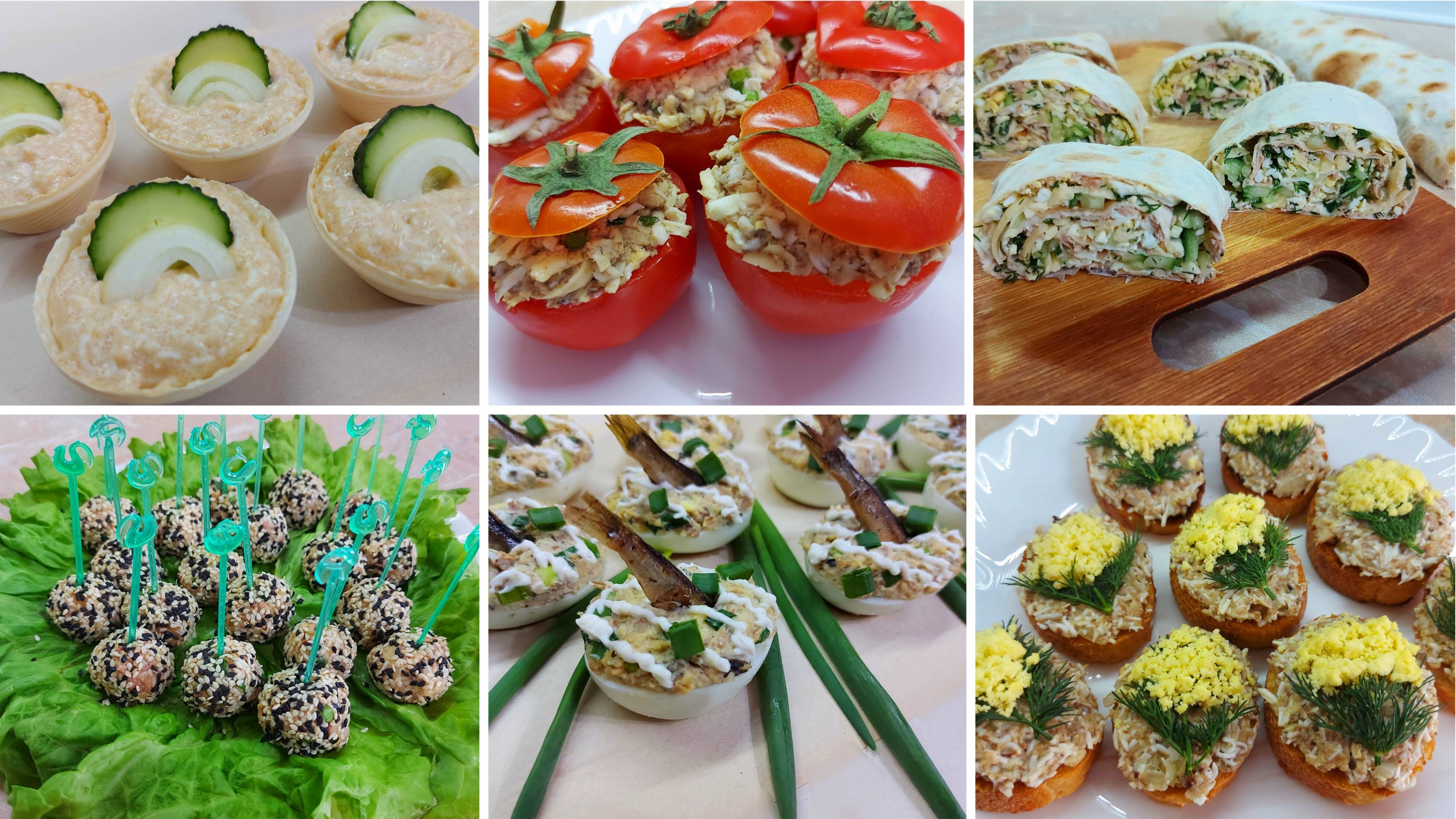 6 закусок с рыбными консервами смотреть онлайн