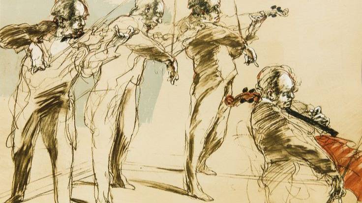 Моцарт серенады и струнный квартет смотреть онлайн