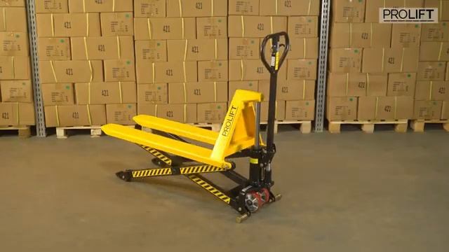Гидравлическая тележка с ножничным подъемом PROLIFT JF ус смотреть онлайн