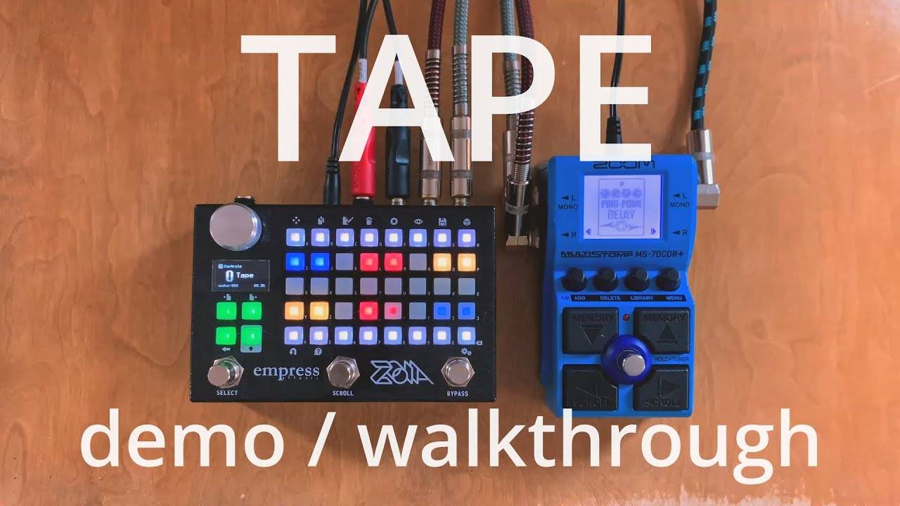 Empress Effects Zoia: Patch "Tape"