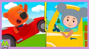 Ми-Ми-Мишки против Кукутиков.Гонки на Машинках.Кто Самый Лучший Автогонщик.Мультик Игра