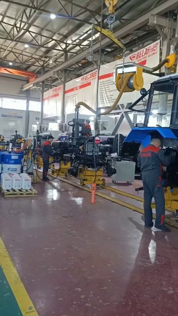 Сборочное производство МТЗ Казахстан (г.Костанай) смотреть онлайн