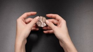 Металлическая головоломка adresmedia компас разбор