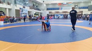 Давид Григорян -Олег Абдурахманов 48 кг, вольная борьа,