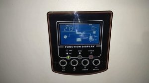 Гибридный инвертор не работает с 1 солнечной панелью.Ч