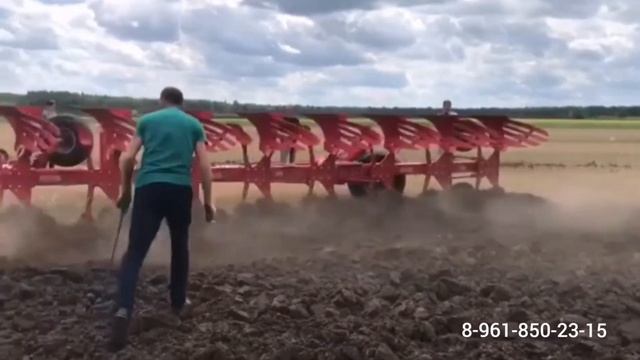 8 корпусной Оборотные Плуги Unlu с системой On-Lend (в не бор смотреть онлайн