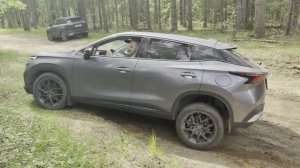 OMODA C5 AWD Supreme попытки в диагоналку