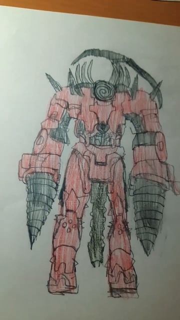 Я нарисовал обновлённого титана дрель мэна. смотреть онлайн