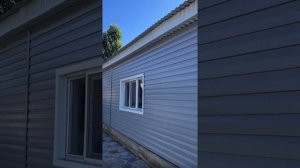 Металлический сайдинг "Корабельная доска" (Ral 7004 серый)