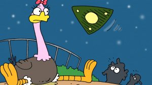 Слон Эдик - 6 серия: Что скрывает Страусиха Катя? Видео комикс