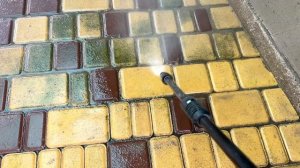 Как и чем отмыть тротуарную плитку? Эффективная очист?