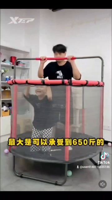 Батут детский турник для помещений от 3 до 10 лет, трена? смотреть онлайн