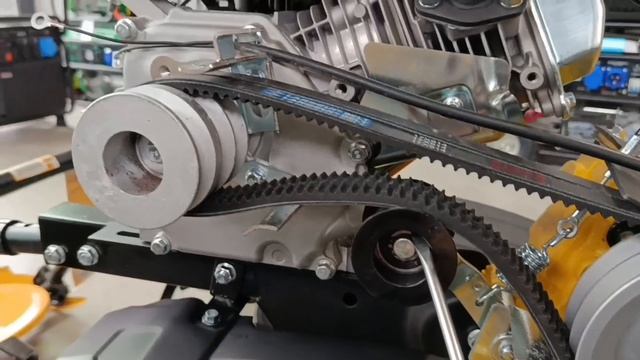 Настройка ремней мотоблока