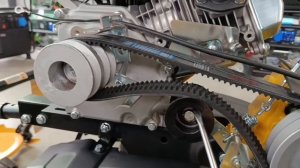 Настройка ремней мотоблока