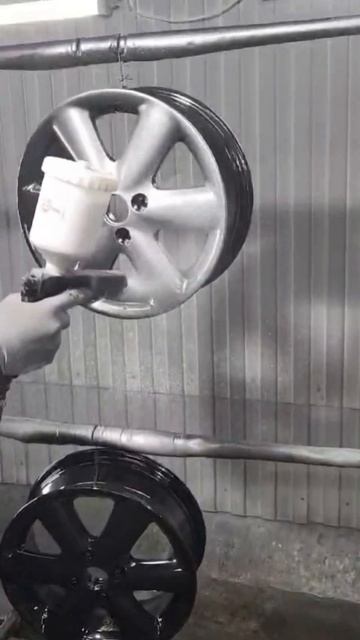 Диски Nissan порошковая покраска покрытие полимером рем? смотреть онлайн