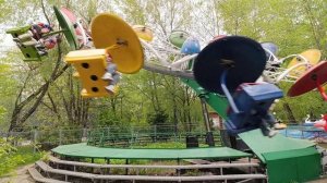 Москва советский аттракцион Орбита парк Лианозово