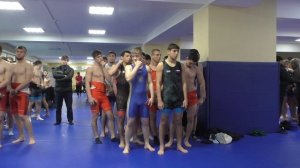 Взвешивание борцов до 74 кг на Дагестане 2024 среди юниор