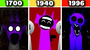 INCREDIBOX SPRUNKI | 1700 🏰 VS 1940 🎩 VS 1996 📼 — КАКАЯ ЭПОХА ЦАРИТ? 👑💥